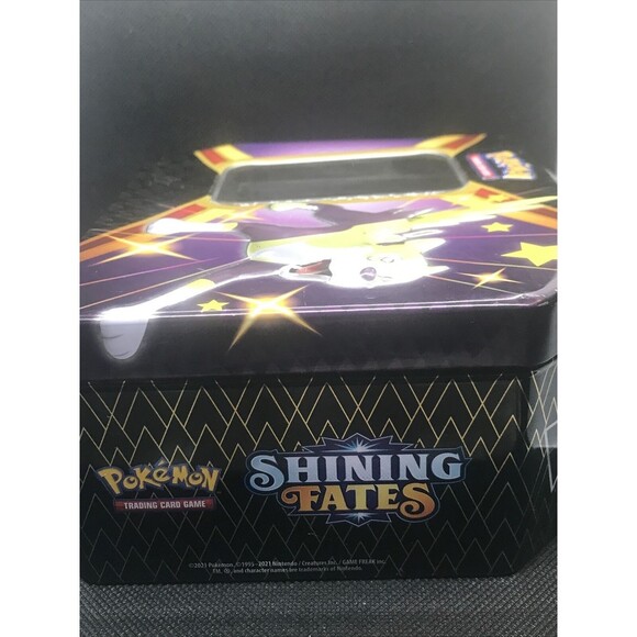 Pokémon Bultund Shining Fates Metal Tin - Collectible Card Storage - Picture 4 of 8